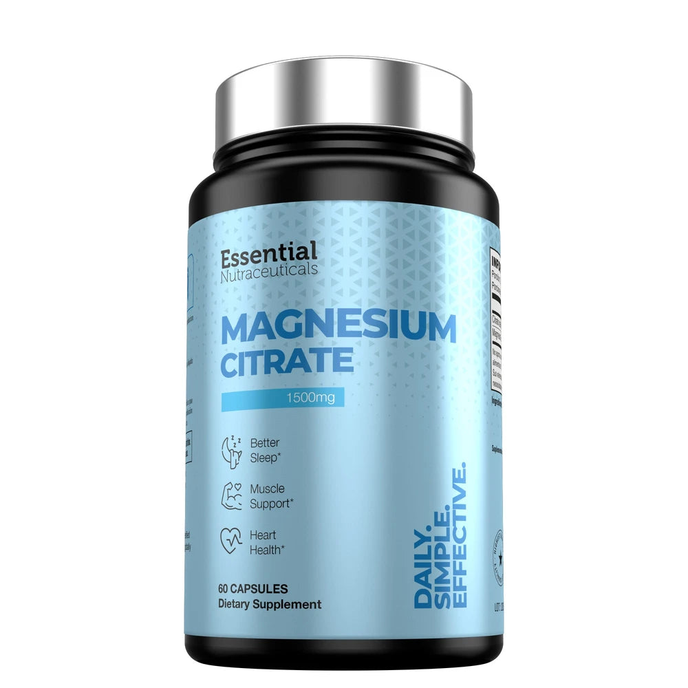 CITRATO DE MAGNESIO 1500mg | 60 Cápsulas